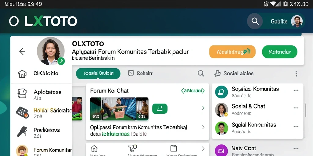 Antarmuka pengguna OLXTOTO yang menarik dan interaktif.